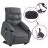 Sillón de masaje elevable eléctrico cuero sintético