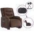 Sillón de masaje elevable eléctrico cuero sintético