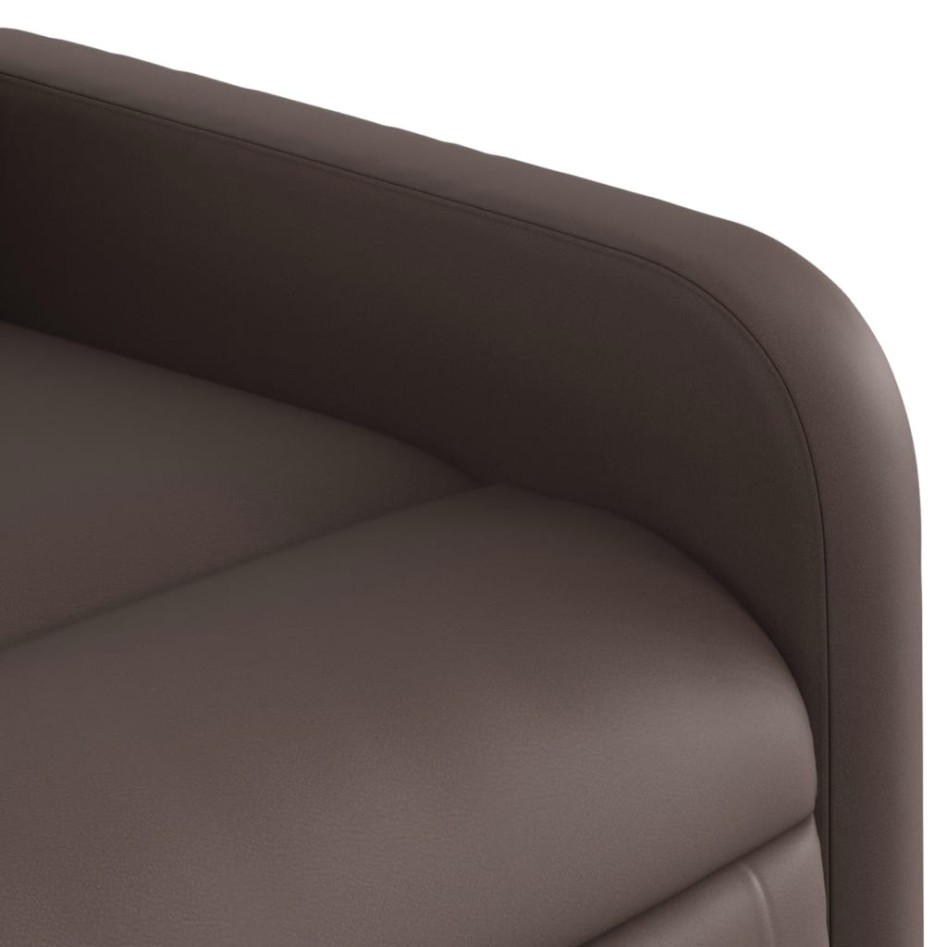 Sillón de masaje elevable eléctrico cuero sintético