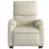 Sillón reclinable elevable eléctrico de cuero sintético