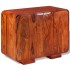 Aparador de madera maciza de sheesham 75x35x60