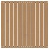 Taburetes de jardín con cojines 2 uds madera pino marrón