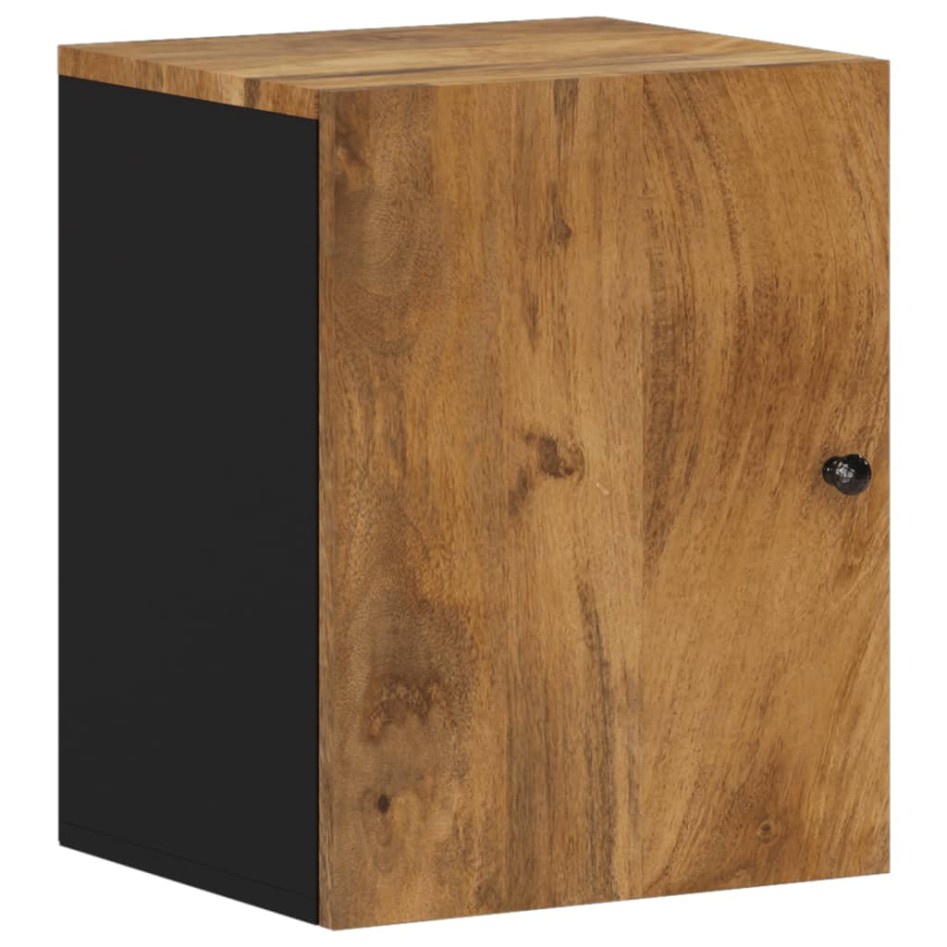 Conjunto de muebles de baño 5 piezas madera maciza de