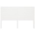 Cabecero de cama madera maciza de pino blanco 156x4x100