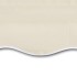 Toldo automático retráctil color crema 400x300