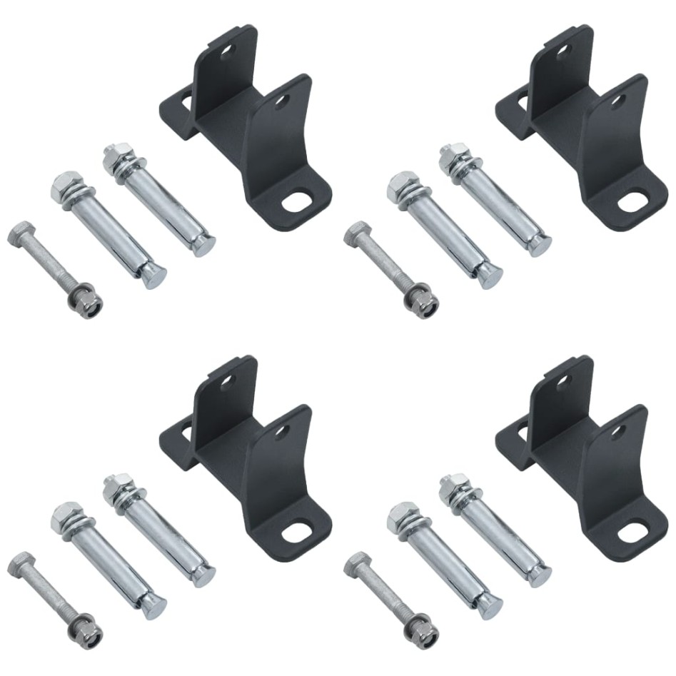 Toldo retráctil automático gris antracita 500x300