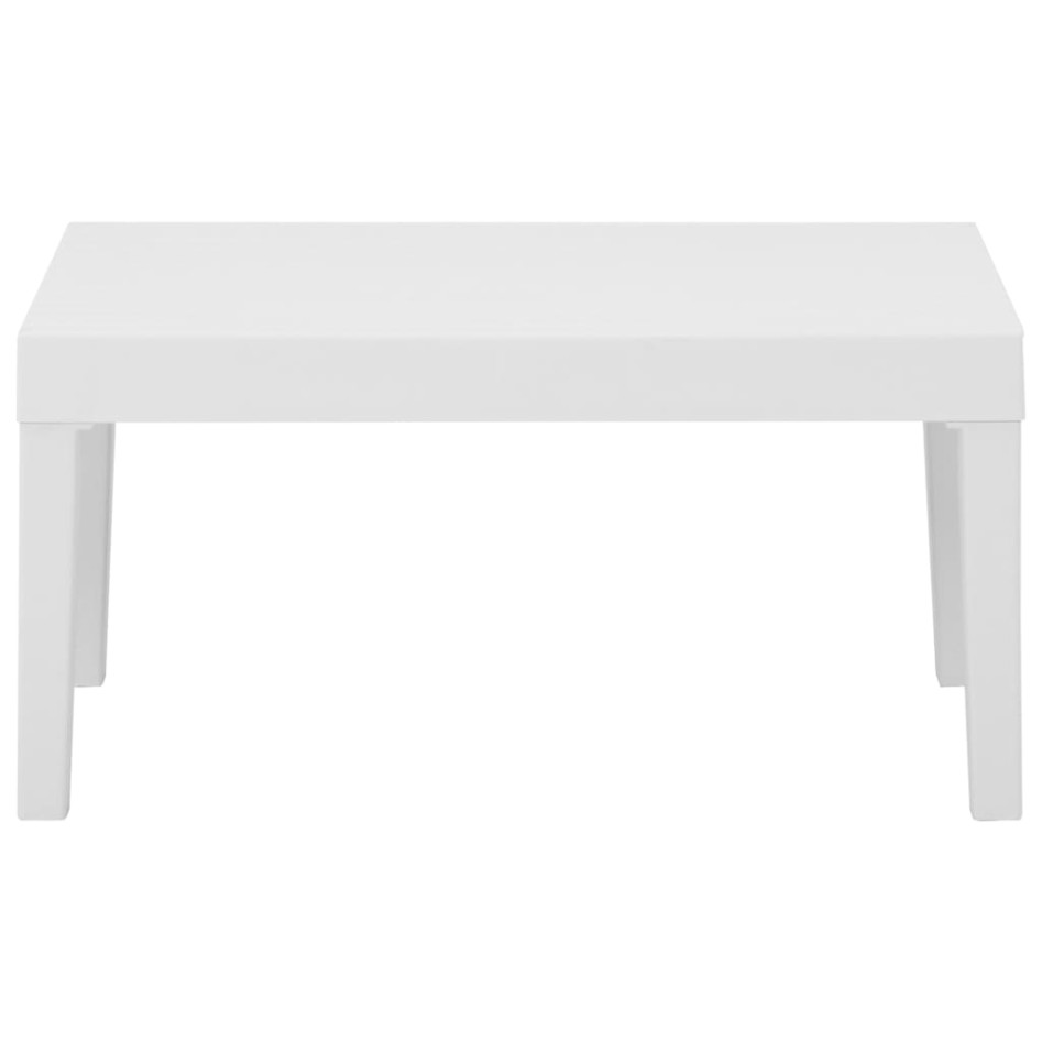 Set de muebles de jardín 6 piezas con cojines plástico