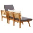 Sofá de jardín madera de acacia maciza 200x65