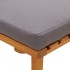 Sofá de jardín madera de acacia maciza 200x65