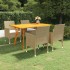 Juego de comedor de jardín de 5 piezas