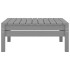Juego de muebles de jardín 9 piezas madera maciza de pino