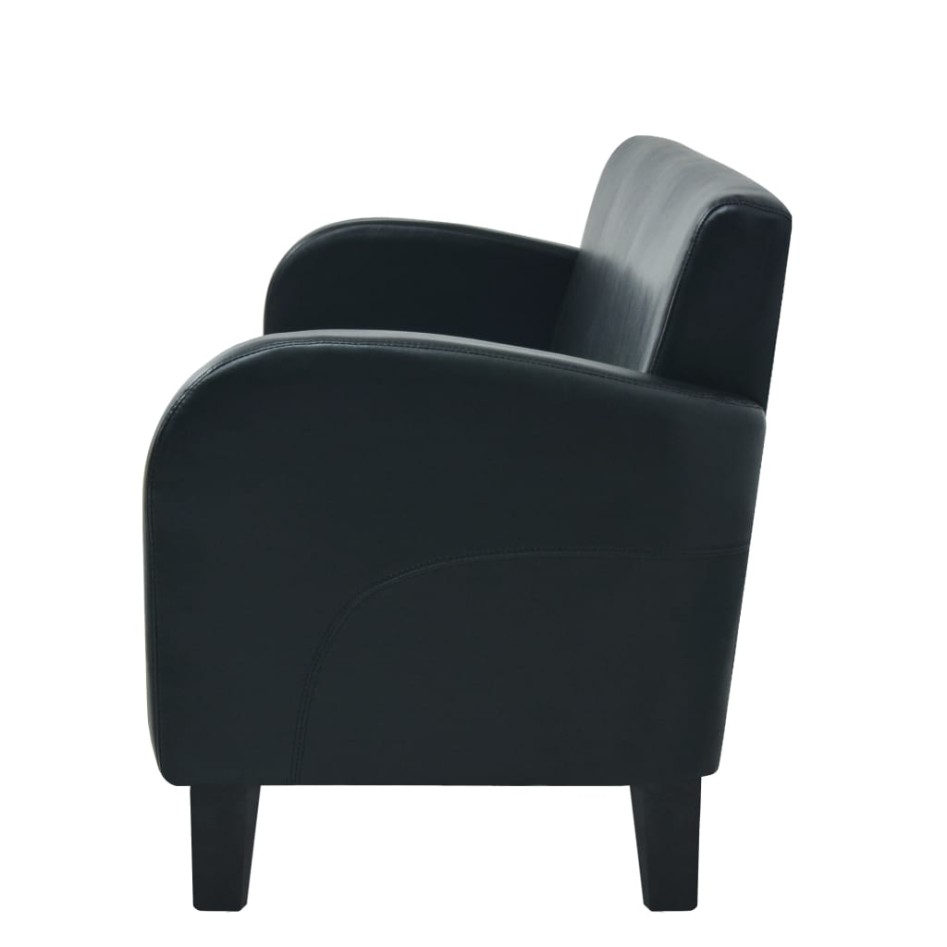 Sofá 3 plazas cuero artificial