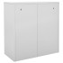 Armarios taquilla 2 uds de acero gris y rojo 90x45x92,5