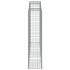 Cestas de gaviones 2 uds forma de arco hierro 300x50x200/220