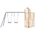 Parque infantil de exterior madera maciza de