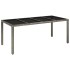 Set comedor jardín 7 pzas y cojines ratán sintético
