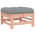 Juego de muebles jardín 5 pzas y cojines madera abeto