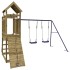 Parque infantil de exterior madera de pino