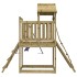 Parque infantil de exterior madera de pino