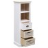 Juego de muebles de baño 5 piezas madera maciza