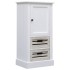 Juego de muebles de baño 5 piezas madera maciza