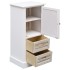 Juego de muebles de baño 5 piezas madera maciza