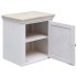 Juego de muebles de baño 5 piezas madera maciza