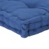 Cojín para palés algodón azul claro 120x80x10