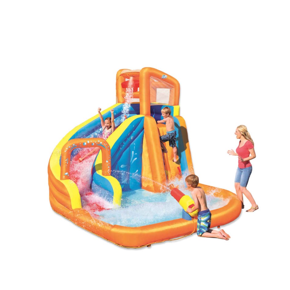 Bestway H2OGO Tobogán de agua Turbo Splash Water Zone-Mega Water