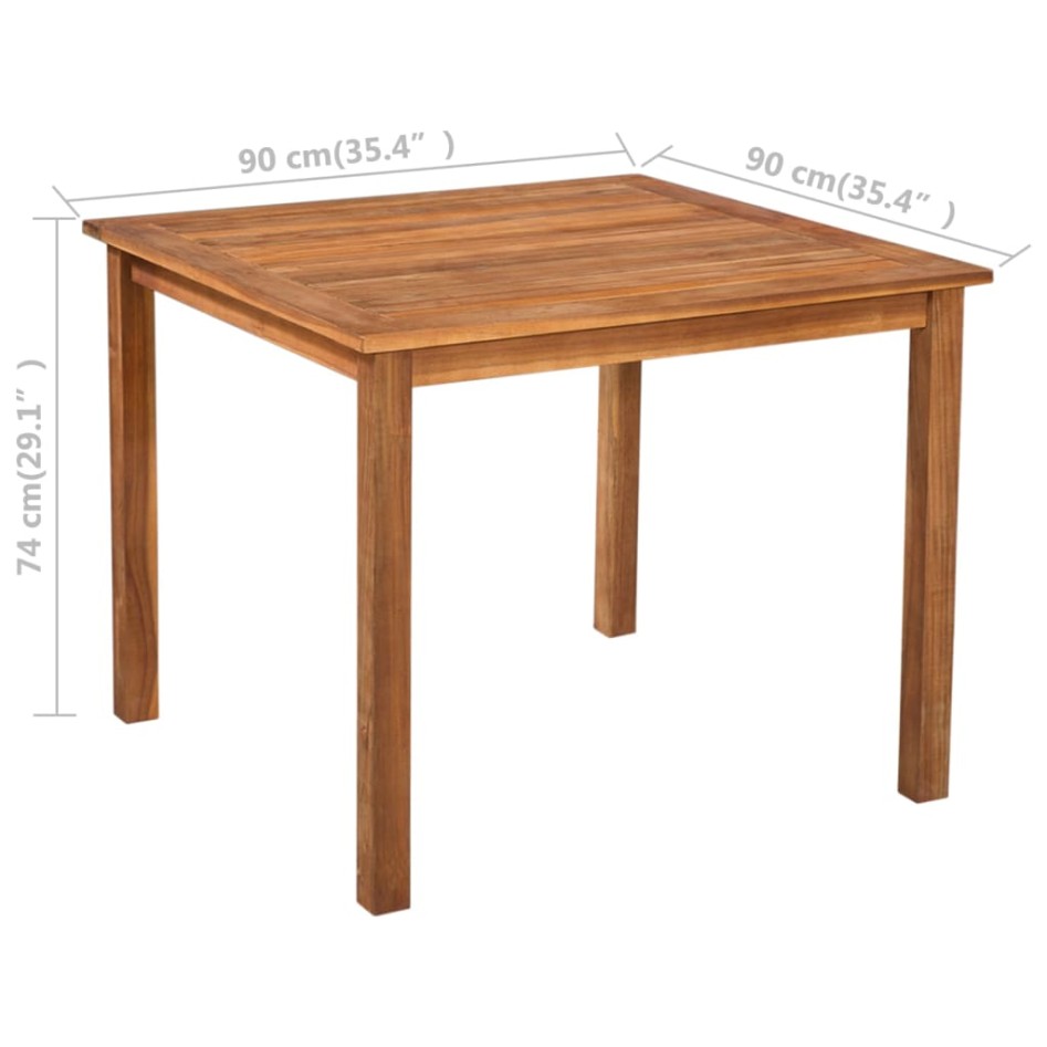 Set de comedor de jardín 5 pzas ratán sintético negro y