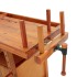 Banco de trabajo cajones y tornillos banco madera 192x62x83