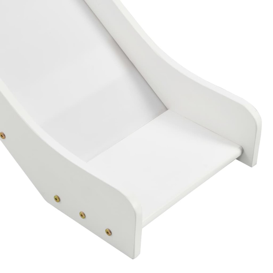 Cama alta para niños tobogán y escalera madera pino 208x230