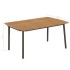 Set de muebles de comedor de jardín 7 piezas de ratán PE