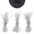 Cenador con mosquitera tira luz LED antracita 4x3x2,73m