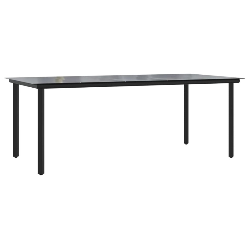 Juego de comedor de jardín 7 piezas ratán