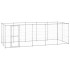 Perrera de exterior de acero galvanizado 12,1