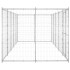 Perrera de exterior de acero galvanizado 12,1
