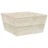 Muebles de palés para jardín 10 pzas madera de abeto
