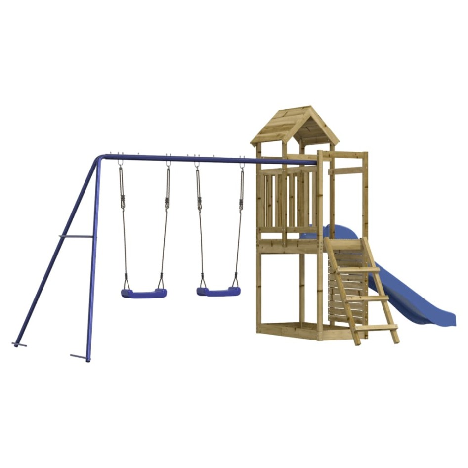 Parque infantil de exterior madera de pino