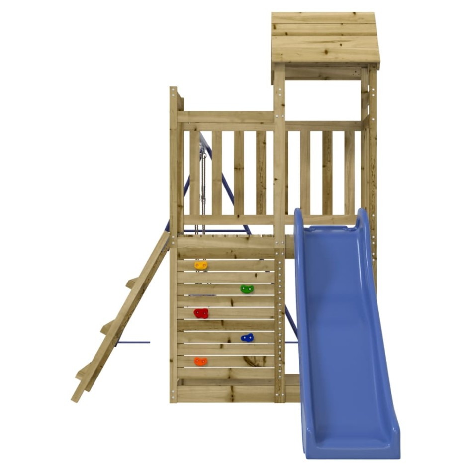 Parque infantil de exterior madera de pino