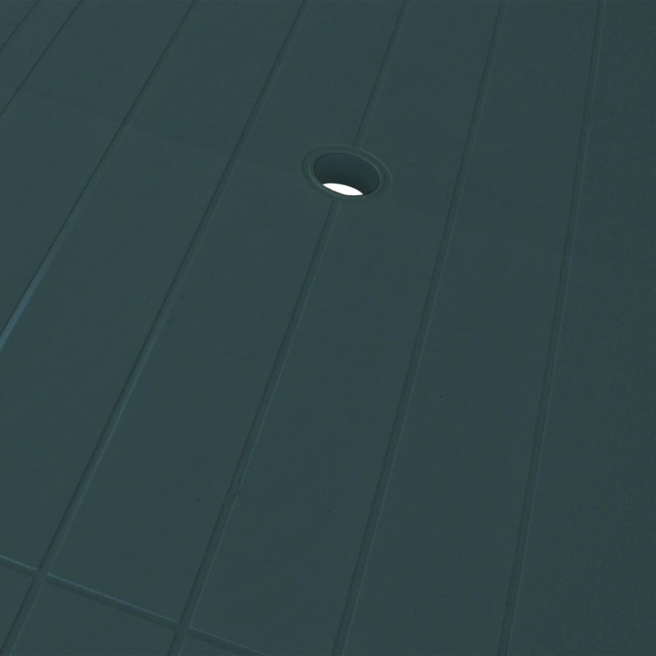 Juego de comedor de jardín 7 piezas plástico