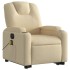 Sillón de masaje eléctrico reclinable elevable tela