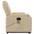 Sillón de masaje eléctrico reclinable elevable tela