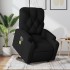Sillón de masaje eléctrico reclinable elevable tela