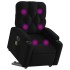 Sillón de masaje eléctrico reclinable elevable tela