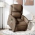 Sillón de masaje eléctrico reclinable elevable tela