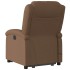 Sillón de masaje eléctrico reclinable elevable tela