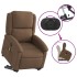 Sillón de masaje eléctrico reclinable elevable tela