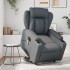 Sillón de masaje elevable eléctrico cuero sintético