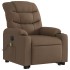 Sillón de masaje eléctrico reclinable elevable tela
